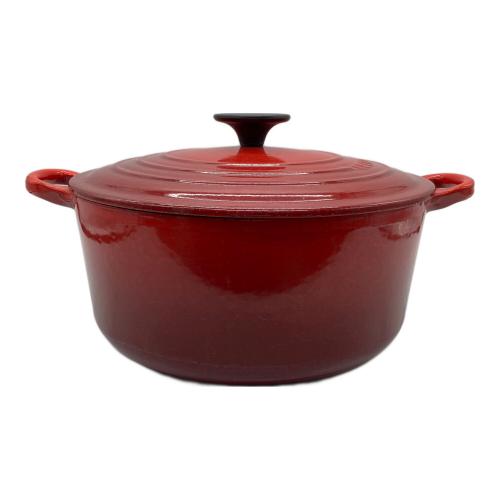 LE CREUSET (ルクルーゼ) ココットロンド 20cm レッド