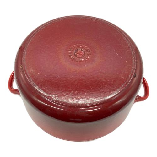 LE CREUSET (ルクルーゼ) ココットロンド 20cm レッド