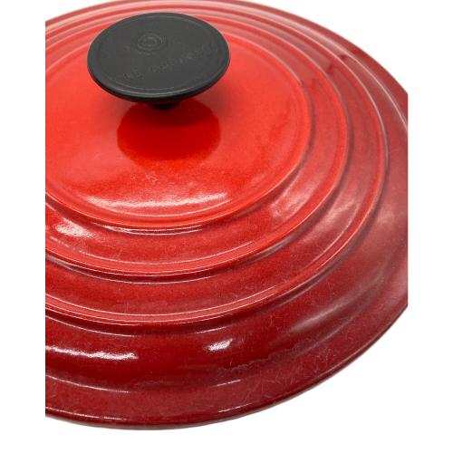 LE CREUSET (ルクルーゼ) ココットロンド 20cm レッド