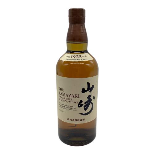 サントリー シングルモルトウィスキー 700ml 山崎 未開封