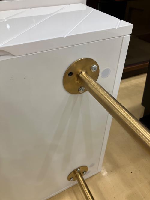 Franc franc (フランフラン) リフティングテーブル ホワイト ソルティール