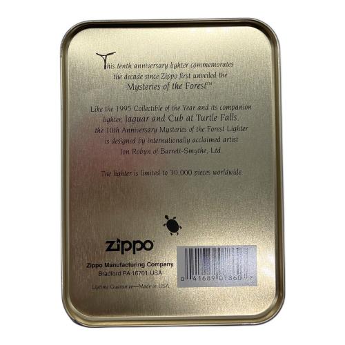 ZIPPO 2005年製 Mysteries of the Forest 2005年刻印 10周年 世界限定