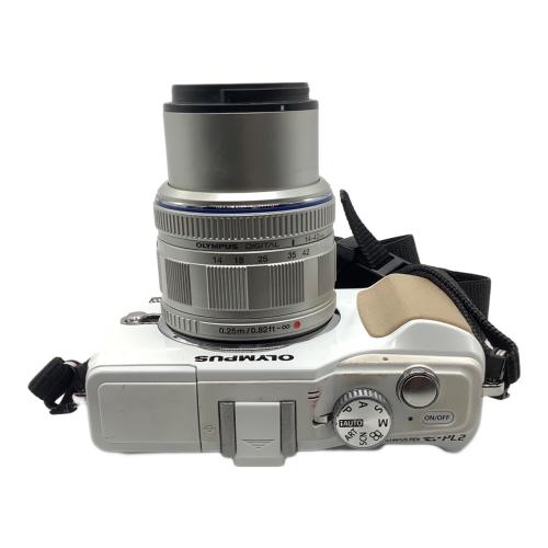 OLYMPUS (オリンパス) ミラーレス一眼カメラ PEN Lite  ※一部ボディべたつき有 E-PL2 1310万画素(総画素) 専用電池 -