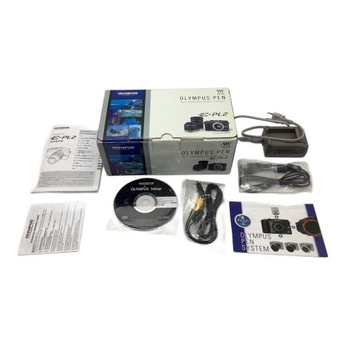 OLYMPUS (オリンパス) ミラーレス一眼カメラ PEN Lite  ※一部ボディべたつき有 E-PL2 1310万画素(総画素) 専用電池 -