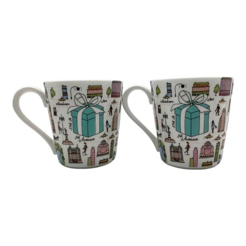 TIFFANY & Co. (ティファニー) マグカップ 5thアベニュー 2Pセット