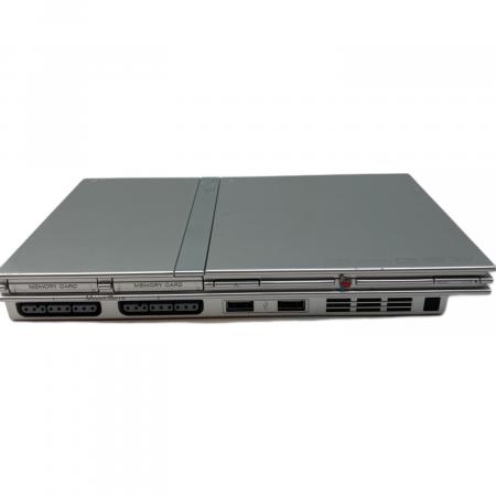 【動作確認品】SONY 薄型プレステ2 SCPH-77000 CB ソニーPS2チャコールブラック 動作確認済み 純正コントローラー付き