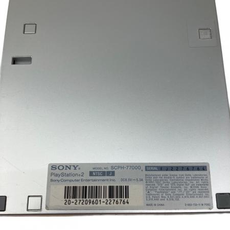 SONY プレイステーション2 SCPH-77000 ホワイト　一式 10947.jpg