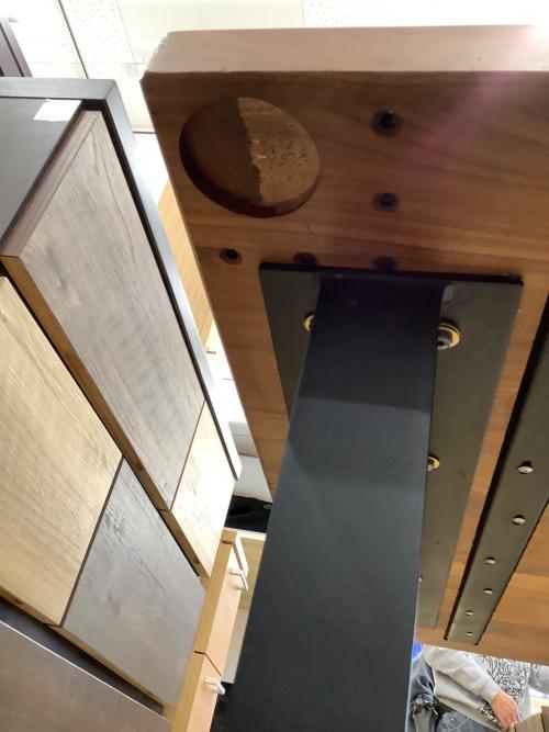 ダイニングテーブル ナチュラル FUSION