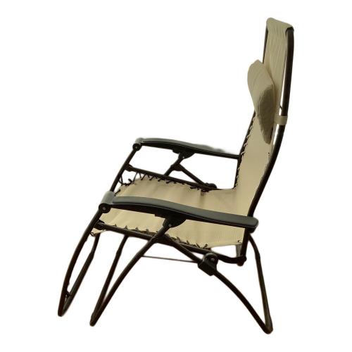 アウトドアリクライニングチェア ベージュ ST1165