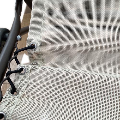 アウトドアリクライニングチェア ベージュ ST1165