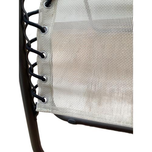 アウトドアリクライニングチェア ベージュ ST1165