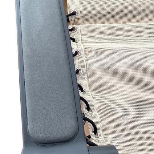 アウトドアリクライニングチェア ベージュ ST1165