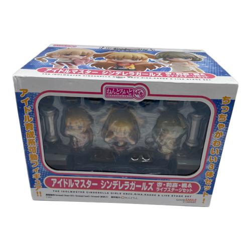 トレーディングフィギュア ねんどろいどぷち アイドルマスター シンデレラガールズ 杏・楓・莉嘉＆ライブステージセット ワンダーフェスティバル2013冬＆GOODSMILE ONLINE SHOP限定