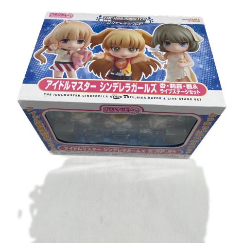 トレーディングフィギュア ねんどろいどぷち アイドルマスター シンデレラガールズ 杏・楓・莉嘉＆ライブステージセット ワンダーフェスティバル2013冬＆GOODSMILE ONLINE SHOP限定