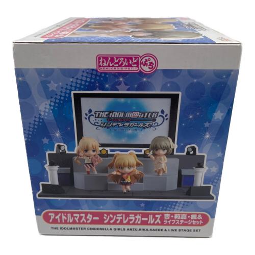 トレーディングフィギュア ねんどろいどぷち アイドルマスター シンデレラガールズ 杏・楓・莉嘉＆ライブステージセット ワンダーフェスティバル2013冬＆GOODSMILE ONLINE SHOP限定