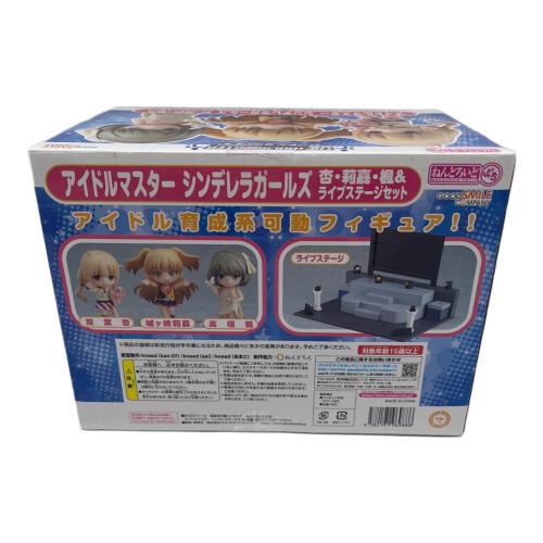 トレーディングフィギュア ねんどろいどぷち アイドルマスター シンデレラガールズ 杏・楓・莉嘉＆ライブステージセット ワンダーフェスティバル2013冬＆GOODSMILE ONLINE SHOP限定