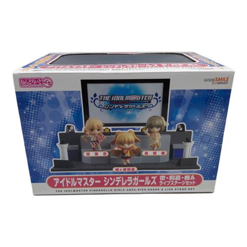 トレーディングフィギュア ねんどろいどぷち アイドルマスター シンデレラガールズ 杏・楓・莉嘉＆ライブステージセット ワンダーフェスティバル2013冬＆GOODSMILE ONLINE SHOP限定
