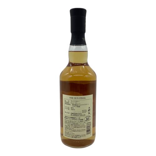 THE SUN FINAL ジャパニーズウィスキー 三郎丸蒸留所 富山県 700ml 未開封