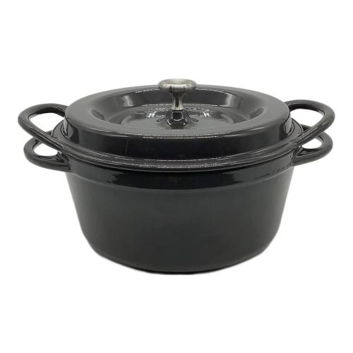 VERMICULAR (バーミキュラ) オーブンポットラウンド ブラック MBK18R