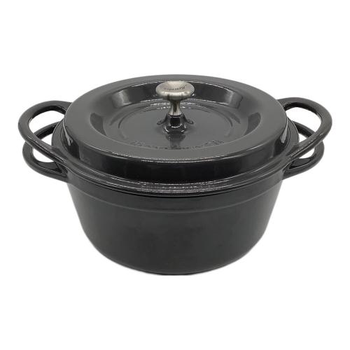 VERMICULAR (バーミキュラ) オーブンポットラウンド ブラック MBK18R