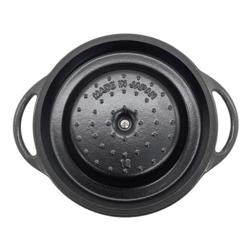 VERMICULAR (バーミキュラ) オーブンポットラウンド ブラック MBK18R