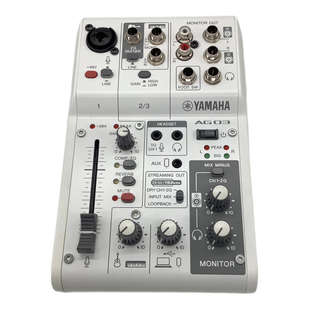 YAMAHA AG03 ※少々ジャンク YAMAHA (ヤマハ) AG03 MK2｜トレファクONLINE