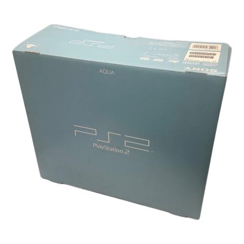 SONY (ソニー) PlayStation2 2003年2月20日発売「PlayStation 2」限定カラーモデル SCPH-39000 アクアブルー 27203602