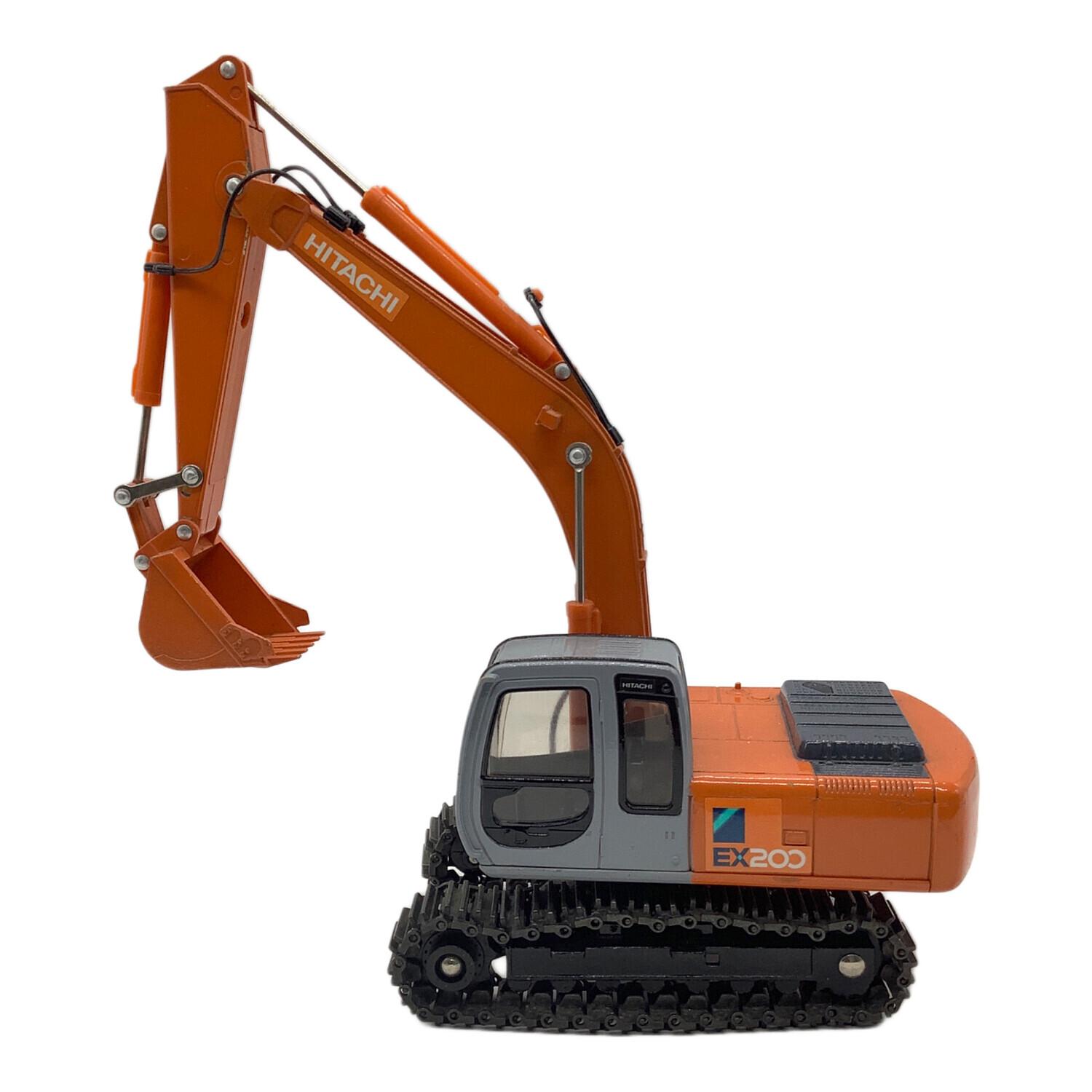 レア HITACHI 建機SuperEX200 油圧ショベル 1:40 DEZX200LC-6