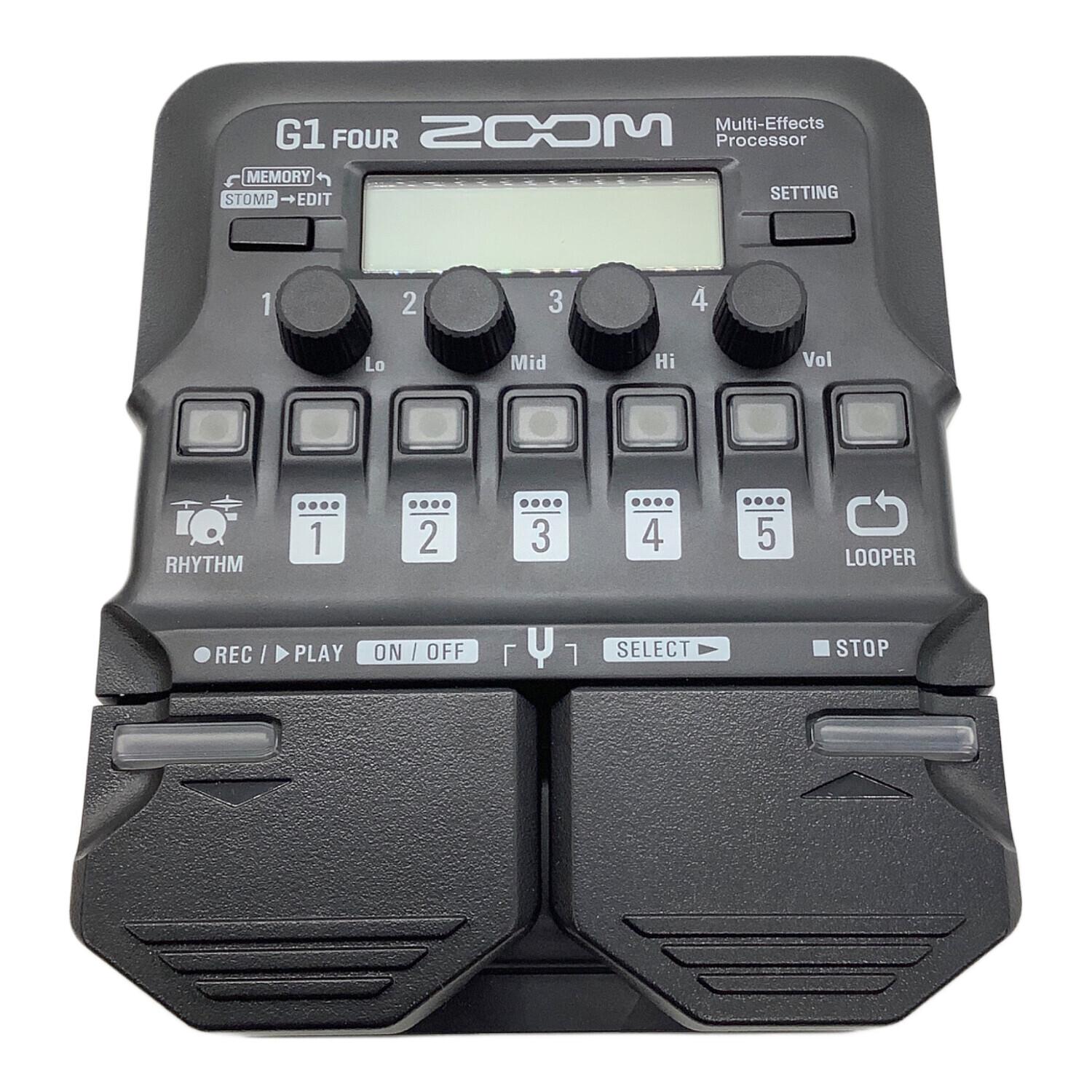 ZOOM (ズーム) マルチエフェクター G1 FOUR｜トレファクONLINE