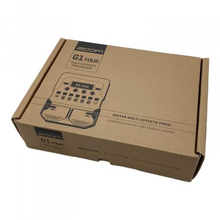 元箱あり　美品　ZOOM G1 FOUR マルチエフェクトプロセッサー 元箱あり 美品 ZOOM G1 FOUR マルチエフェクトプロセッサー ZOOM