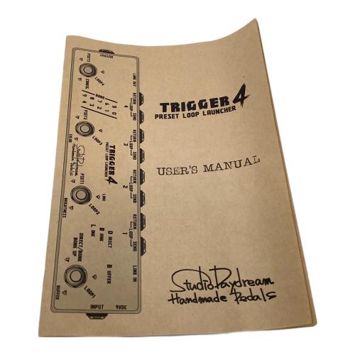 Studio Daydream (スタジオデイドリーム) スイッチャー TRIGGER4