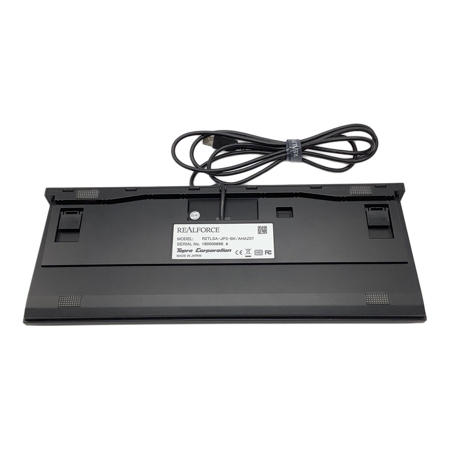 東プレ REALFORCE TKL SA R2TLSA-JP3-BK Amazon.co.jp: 東プレ REALFORCE SA R2 テンキーレス 静音/APC