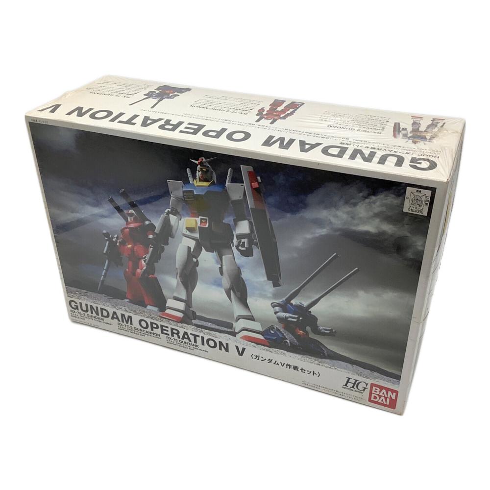 HGUC 1/144 Vガンダム系 ガンプラ3体+1セットまとめ売り BANDAI (バンダイ) ガンプラ 1/144 HGUC ガンダムV作戦セット(3体