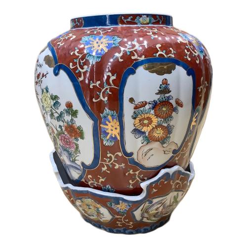菊水作 古許窯 飾り壺