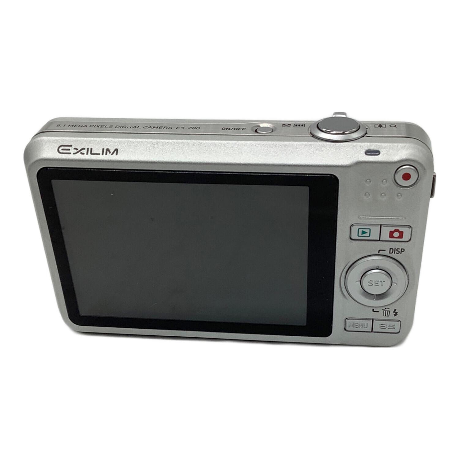 CASIO (カシオ) コンパクトデジタルカメラ EX-Z80 810万画素