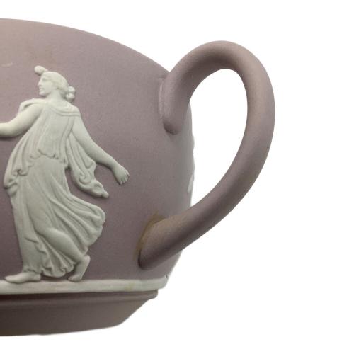 Wedgwood (ウェッジウッド) カップ&ソーサー イングランド製 ヨゴレ有 ジャスパーウェア