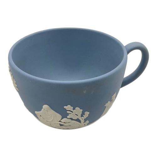 Wedgwood (ウェッジウッド) カップ&ソーサー イングランド製 ヨゴレ有 ジャスパーウェア