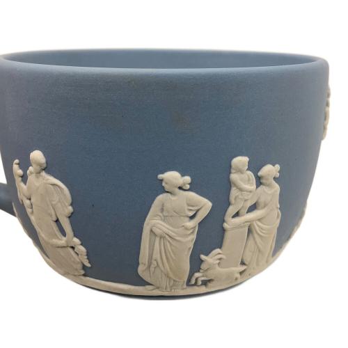Wedgwood (ウェッジウッド) カップ&ソーサー イングランド製 ヨゴレ有 ジャスパーウェア