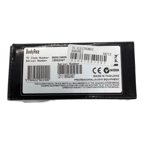 t.c.electronic (ＴＣエレクトロニック) コースティックピックアップエンハンサー BODYREZ