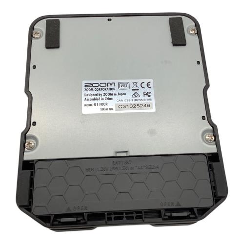 ZOOM (ズーム) マルチエフェクター G1 FOUR 通電確認済