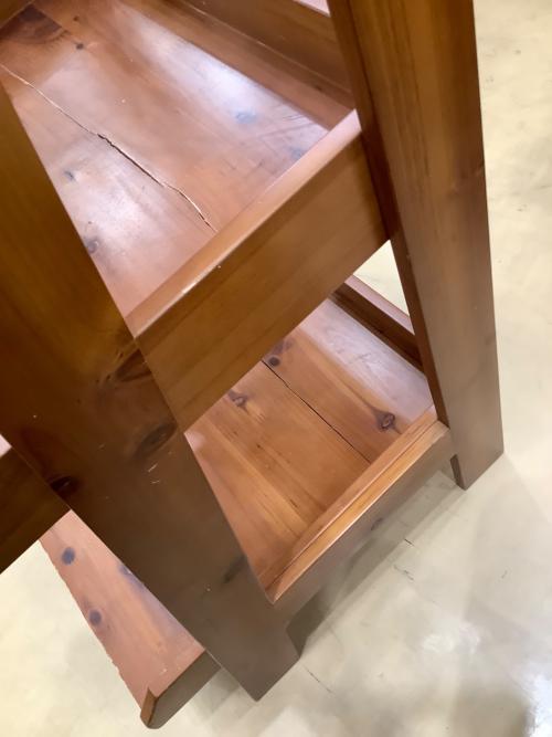 シェルフ FUSTA ladder shelf L ブラウン