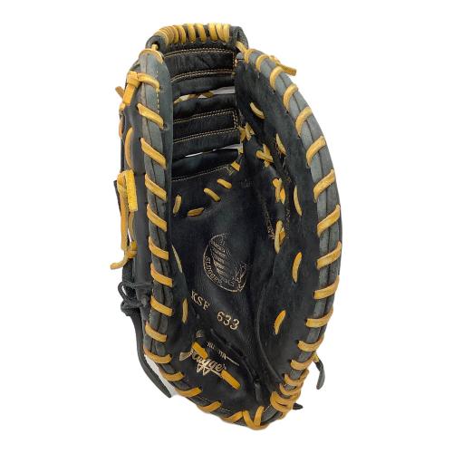 久保田スラッガー (クボタスラッガー) 軟式グローブ ブラック ファーストミット KSF633