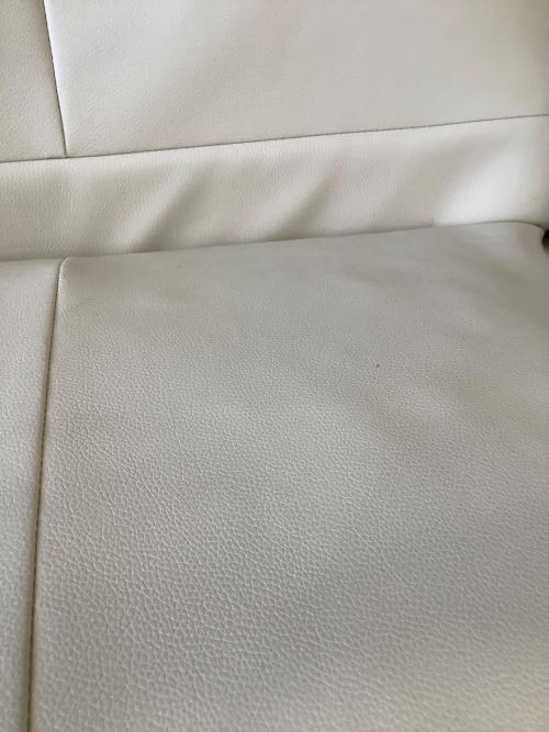 セルタン 2人掛けソファー ホワイト 合皮