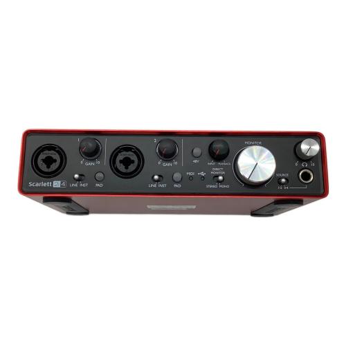 Focusrite フォーカスライト オーディオインターフェース(ほぼ未使用) Focusrite (フォーカスライト) オーディオインターフェース