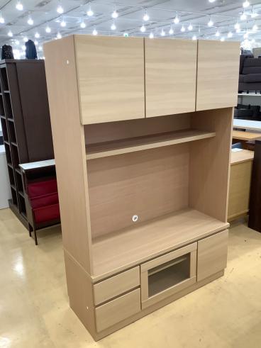 テレビボード　ブラウン　【トレファク岸和田店】 インパクト大！！Pamounaのハイタイプテレビボード入荷しました