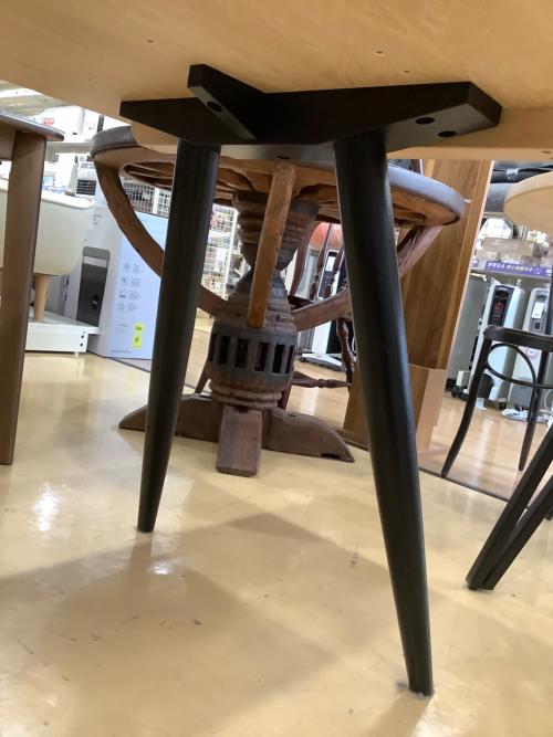 NAGANO INTERIOR (ナガノインテリア) ダイニングテーブル DT618-5S3D 317 ナチュラル×ブラック