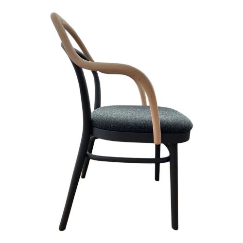 秋田木工 (アキタモッコウ) ダイニングチェアー ナチュラル×ブラック magekko