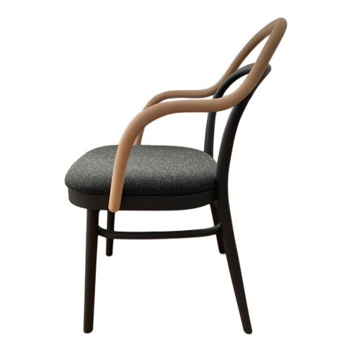 秋田木工 (アキタモッコウ) ダイニングチェアー ナチュラル×ブラック magekko