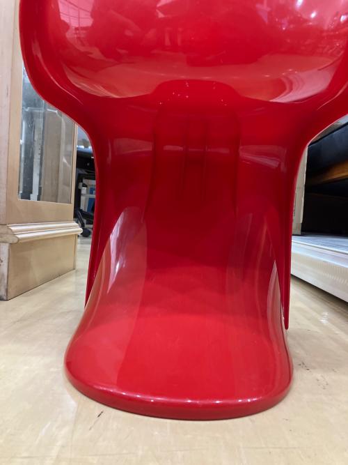 デザインチェア レッド リプロダクト