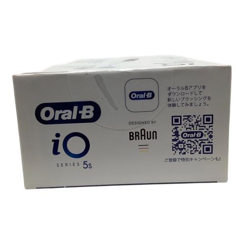Oral-B (オーラルビー) 電動歯ブラシ iO5S クワイトホワイト